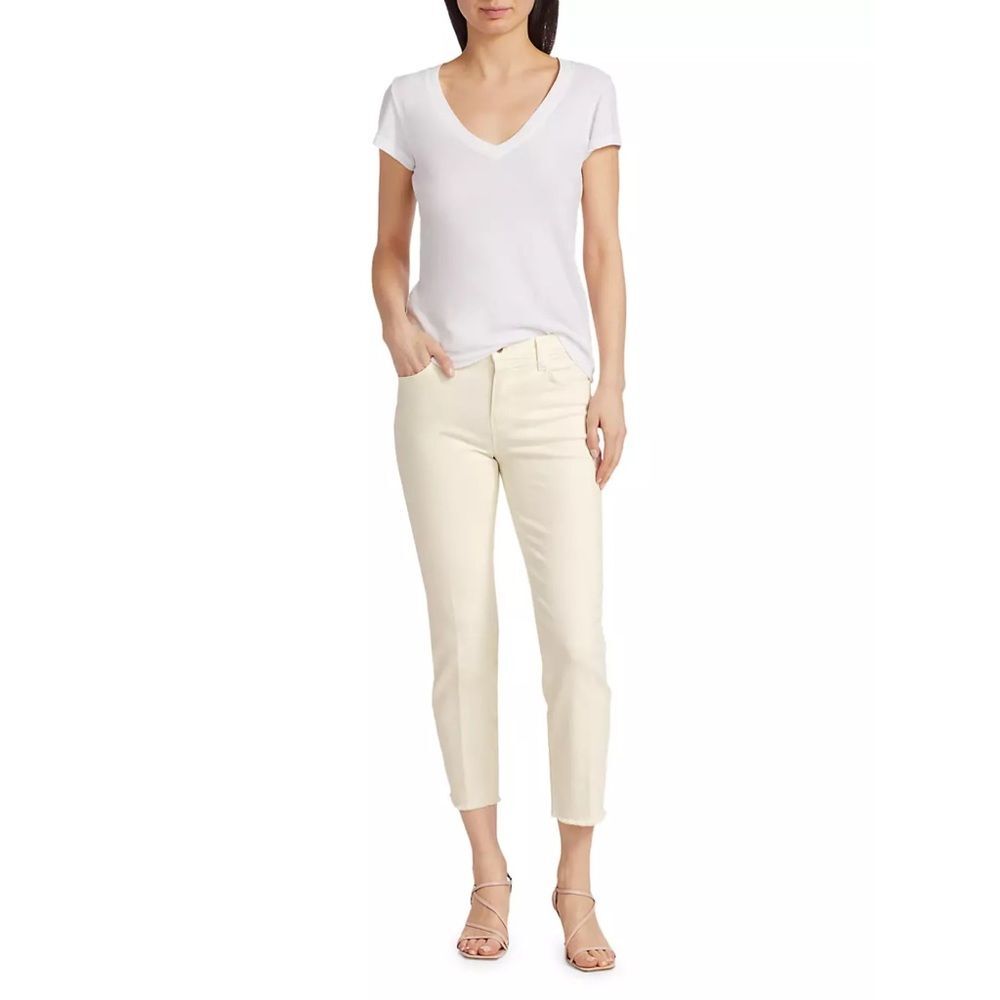 L’Agence Sada High Rise Crop Slim Jean 294